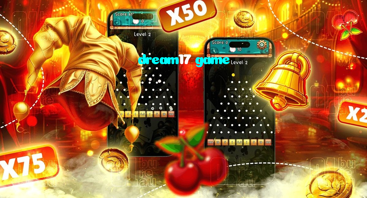 dream17 game casino presented on mobile device in Pakistan with slots and live games